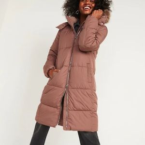Frost Free Long Hooded Puffer Jacket Sz 2X